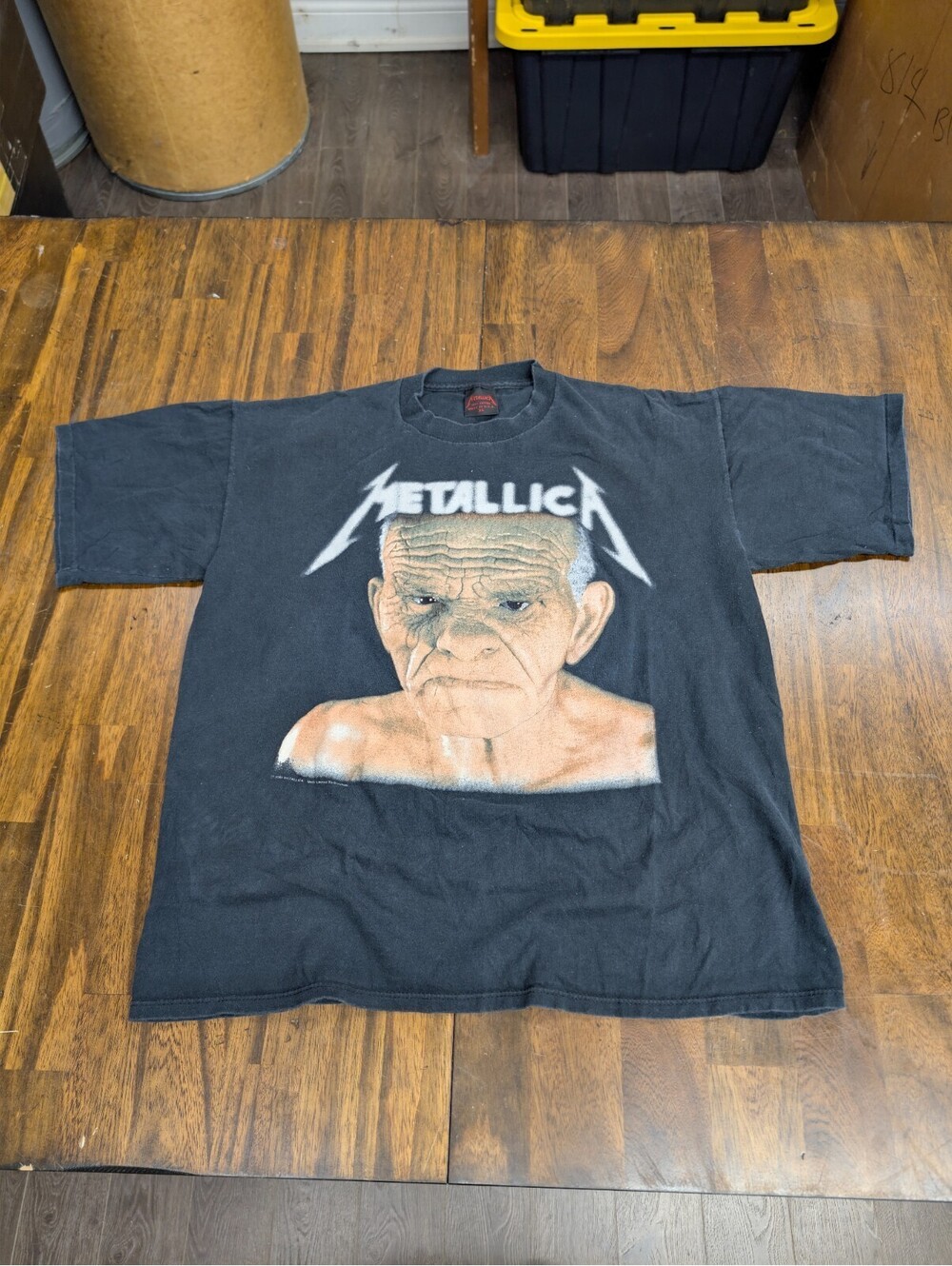 Metallica Off To Never Never Land Tour T Shirt XL Brockum